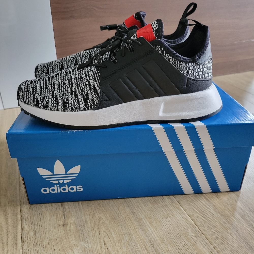 Kids size 3.5 Adidas X_PLR slip-on sneakers
